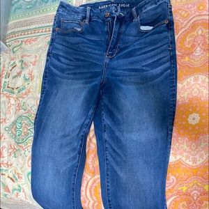 American Eagle Curvy Straight Leg Jean